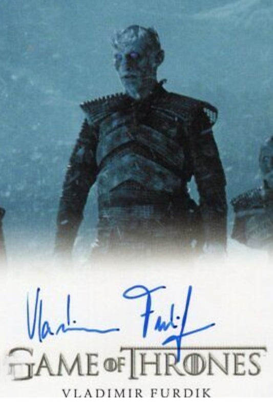 Vladimir Furdik signed Game of Thrones photo