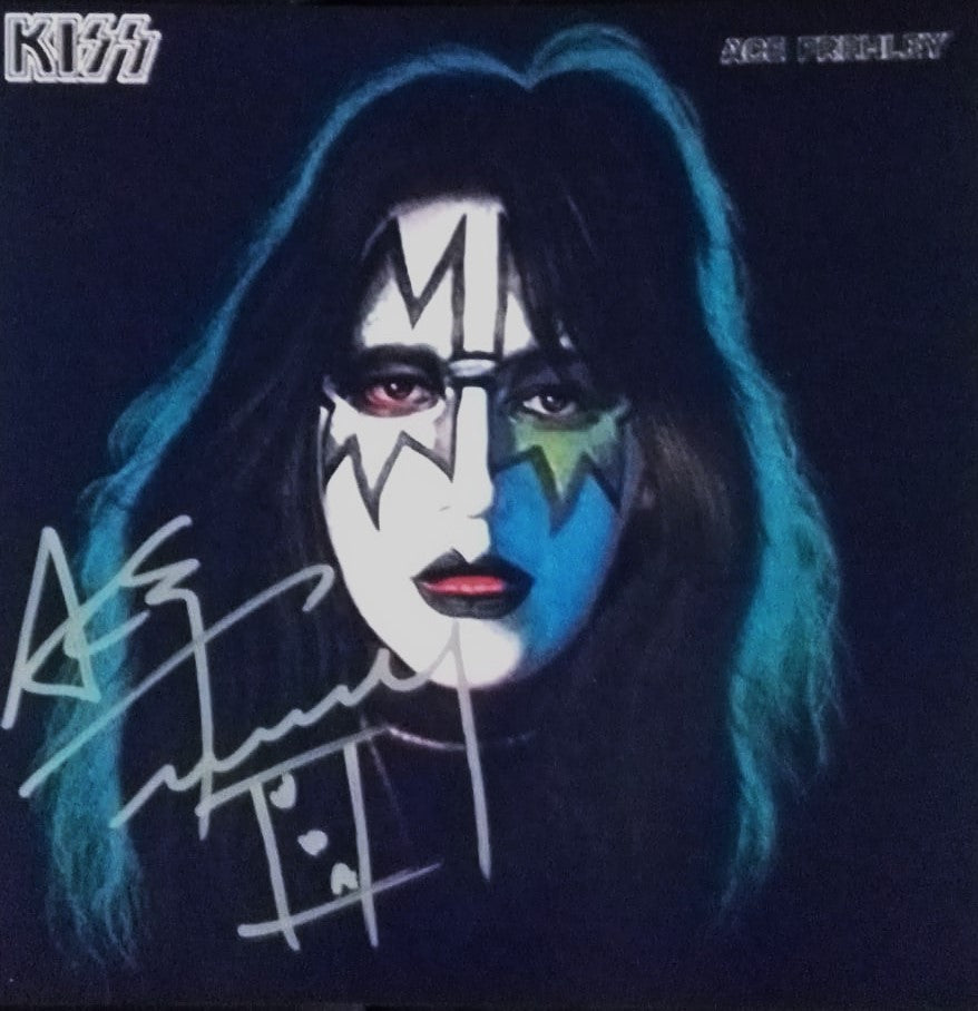 ACE FREHLEY signed autographed album COA Hologram Beckett Autographs