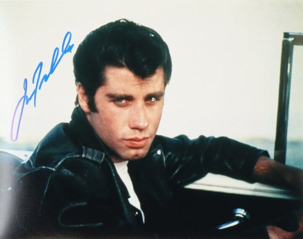 JOHN TRAVOLTA signed autographed photo Grease COA Hologram Beckett Autographs