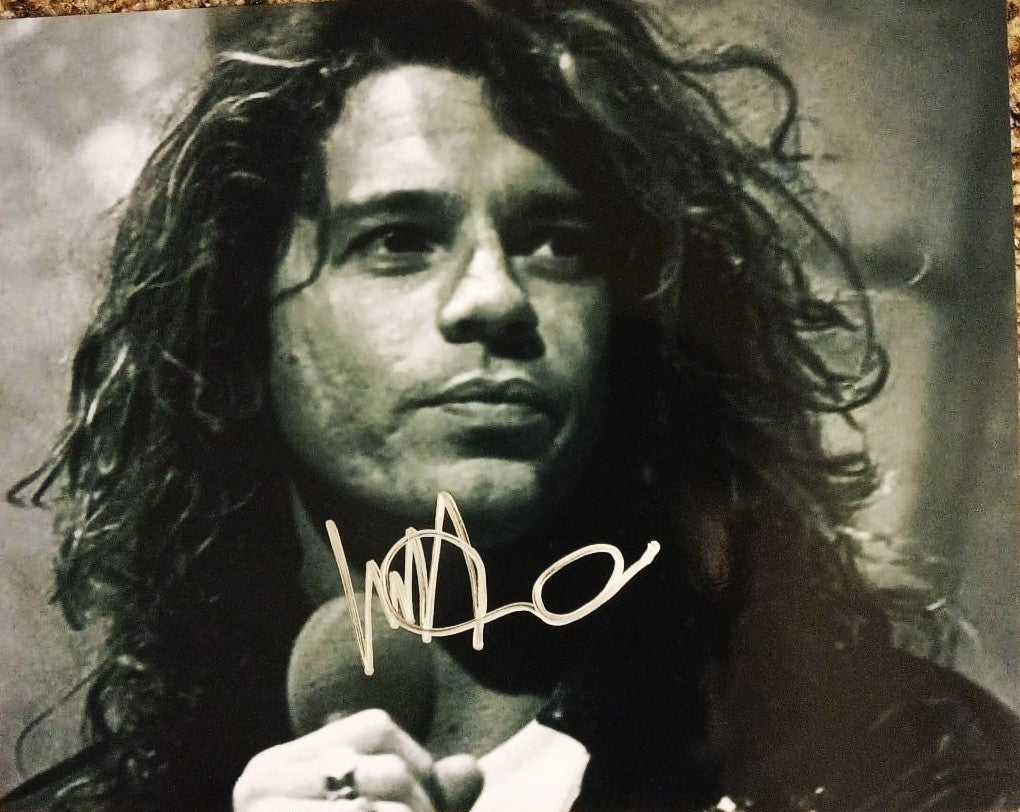 MICHAEL HUTCHENCE INXS signed autographed photo COA Hologram Beckett Autographs