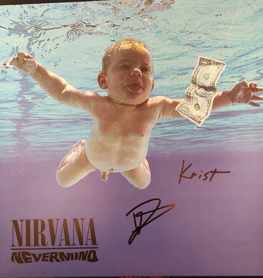 NIRVANA signed autographed album COA Hologram Beckett Autographs