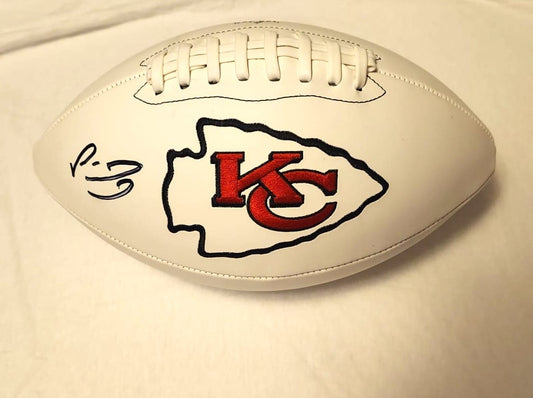 PATRICK MAHOMES signed autographed football COA Hologram Beckett Autographs