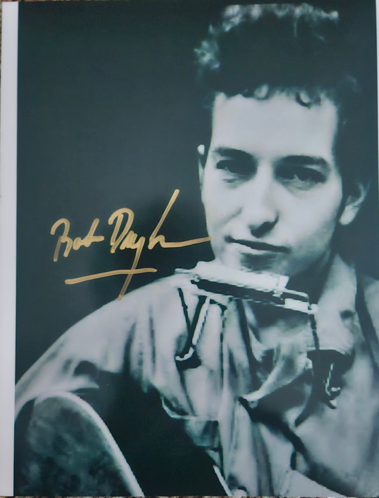 BOB DYLAN Signed Autographed Photo vintage image COA Hologram