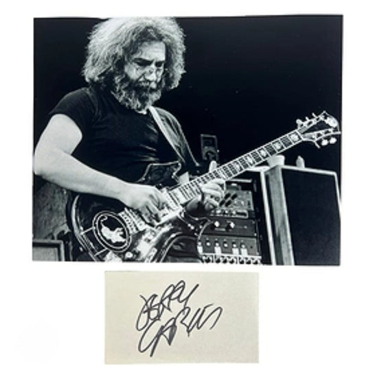 JERRY GARCIA signed autographed photo COA Hologram
