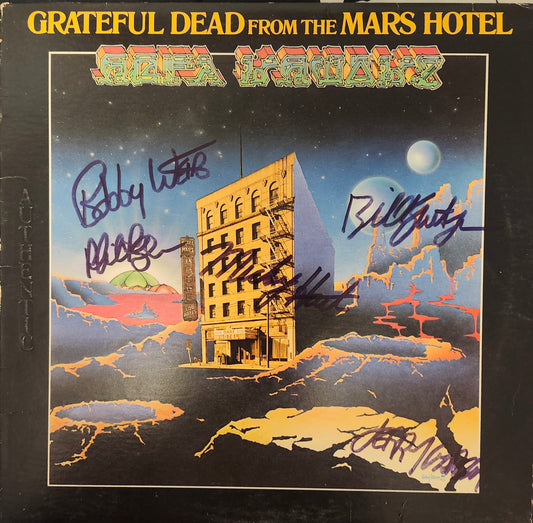 GRATEFUL DEAD BAND signed autographed album COA Hologram
