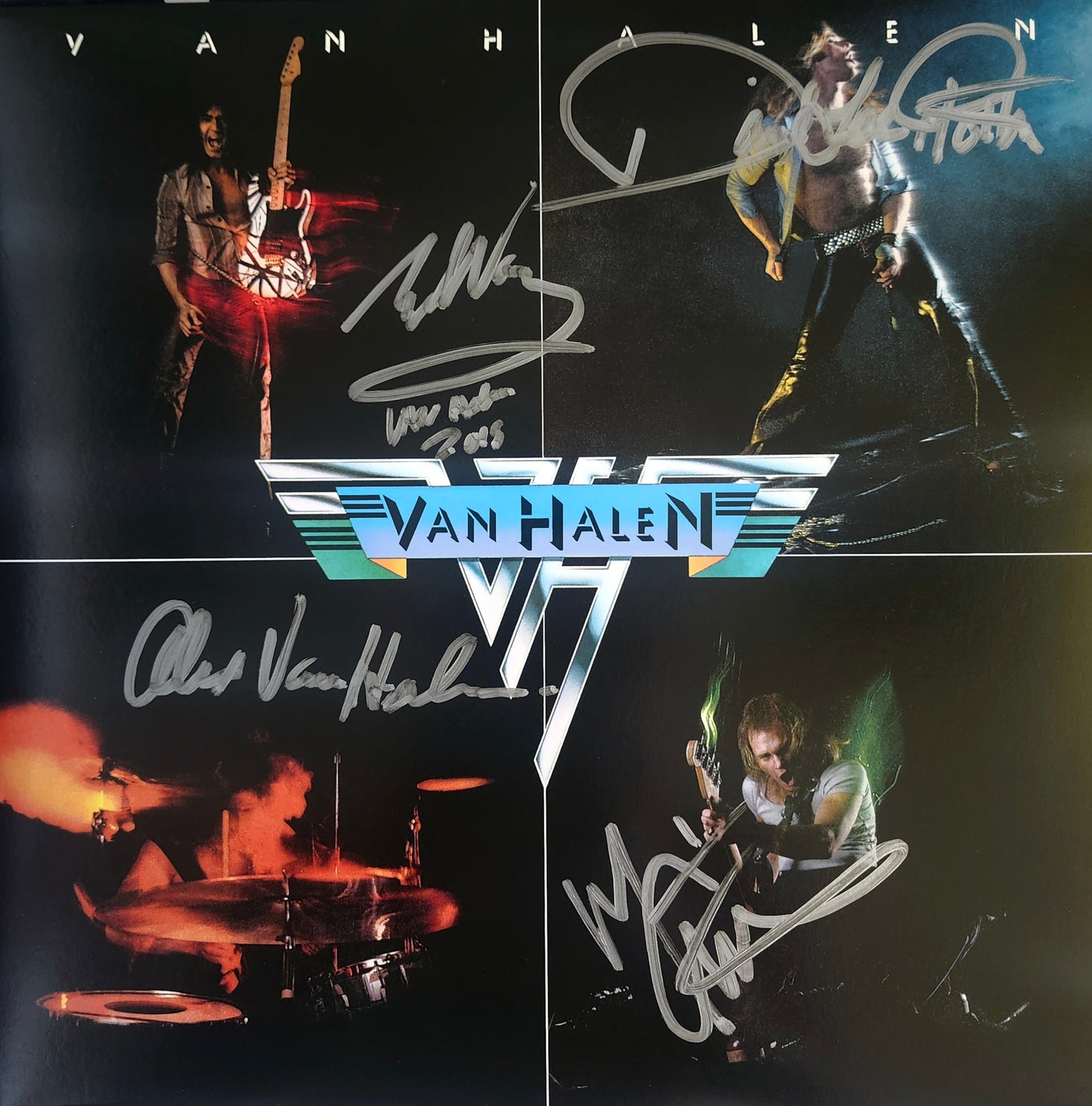 VAN HALEN signed autographed debut album COA Hologram