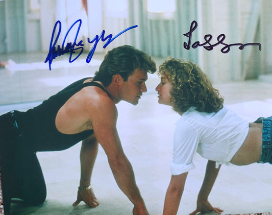 PATRICK SWAYZE Dirty Dancing cast signed autographed photo COA hologram