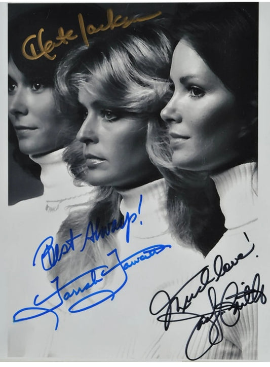 Charlie's Angels signed photo by Boston memorabilia