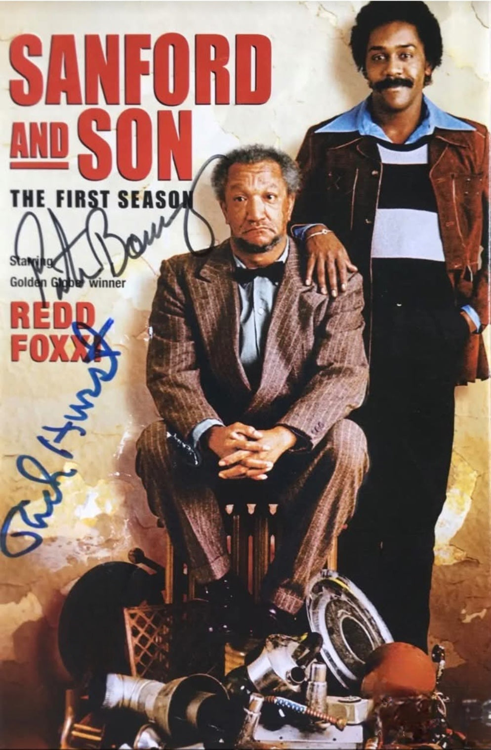 SANFORD AND SON CAST Signed Autographed Cast Photo COA Hologram