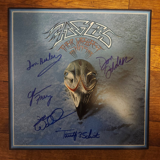 THE EAGLES Signed Greatest Hits Album COA Hologram