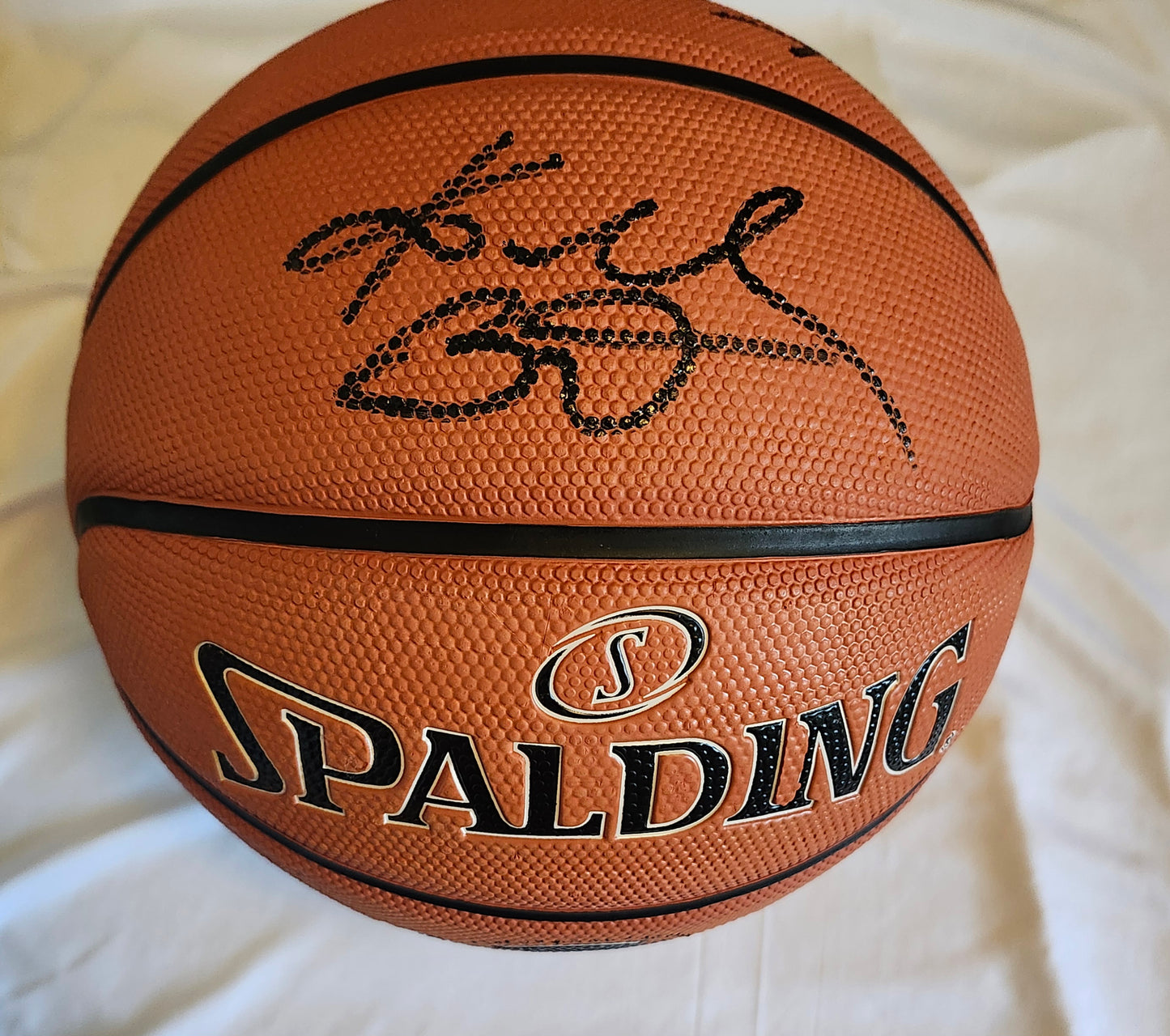 Kobe Bryant Signed Basketball COA Hologram