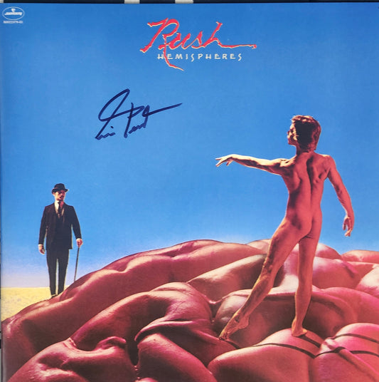 NEIL PEART signed autographed Rush Album Hemispheres COA Hologram