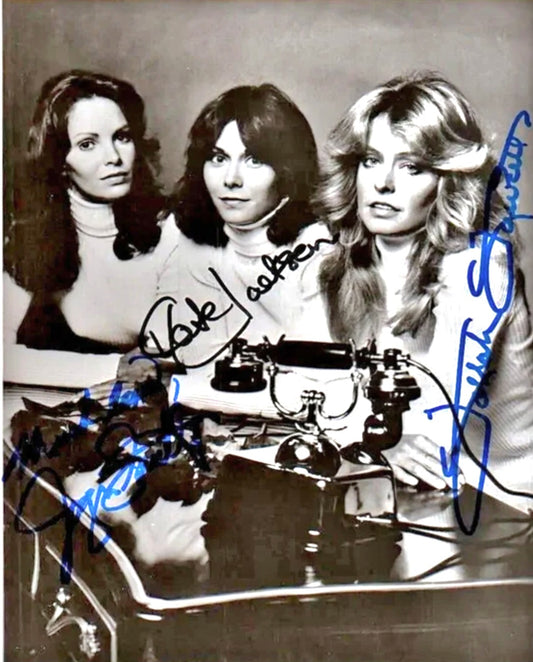 CHARLIE'S ANGELS Signed Photo COA Hologram