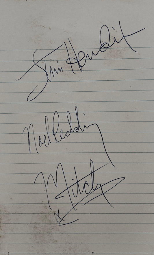 JIMI HENDRIX BAND Signed Autographed Photo COA Hologram