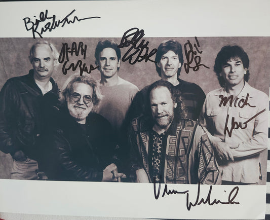 THE GRATEFUL DEAD BAND signed autographed photo COA Hologram
