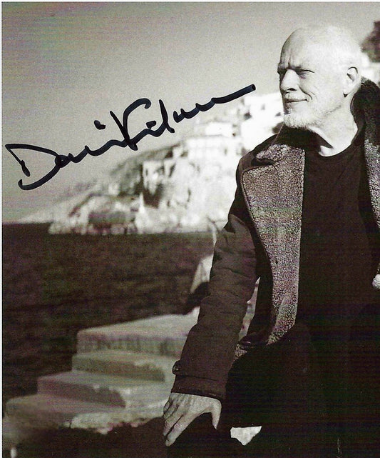 David Gilmour signed photo titled cover by Boston memorabilia