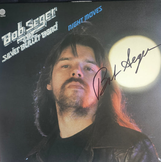Bob Seger signed album Night Moves