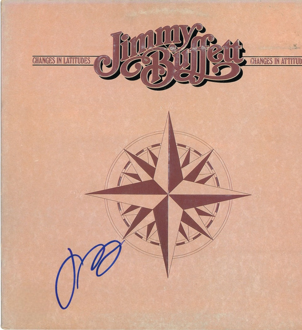 JIMMY BUFFETT Signed Autographed Album COA Hologram