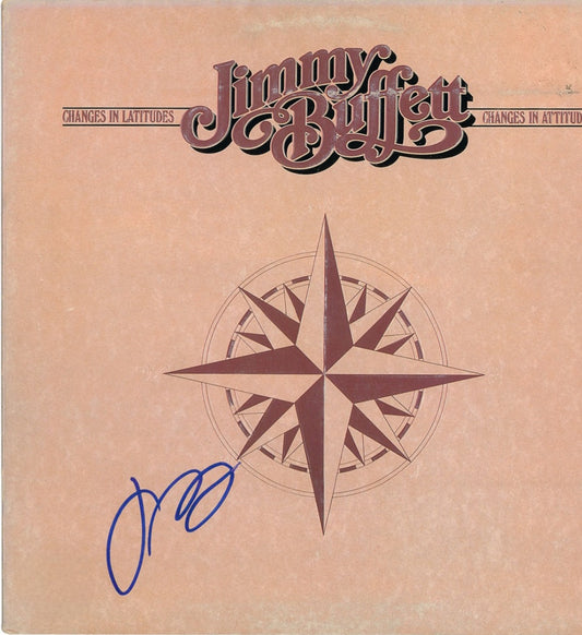 JIMMY BUFFETT Signed Autographed Album COA Hologram