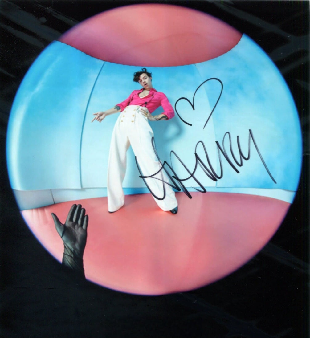 HARRY STYLES Signed Autographed Album COA Hologram