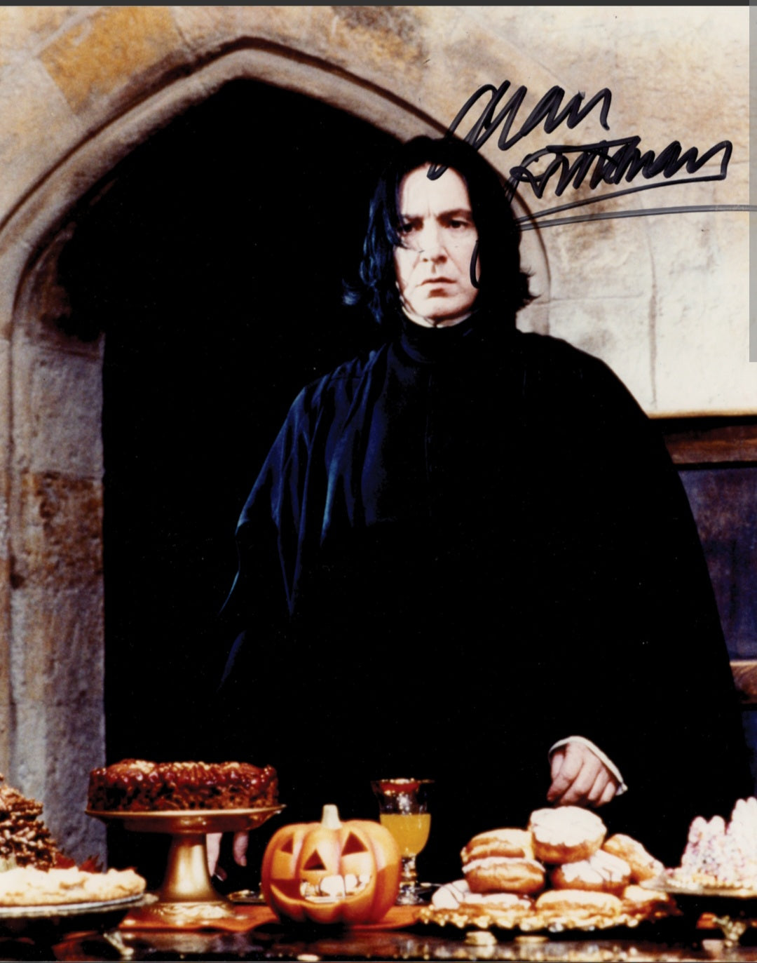 ALAN RICKMAN Signed Autographed Photo COA Hologram