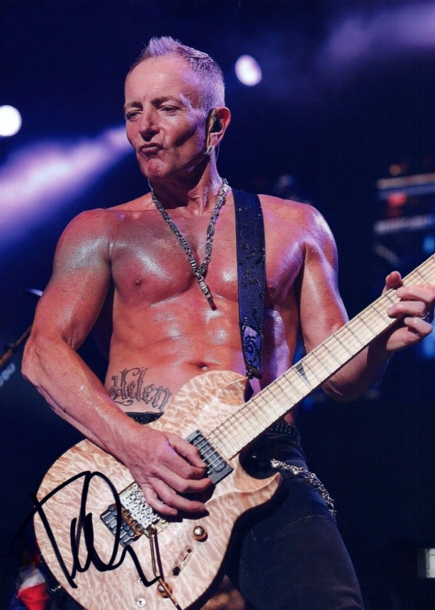 PHIL COLLEN Signed Photo COA Hologram