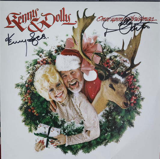 DOLLY PARTON KENNY ROGERS signed autographed album COA Hologram