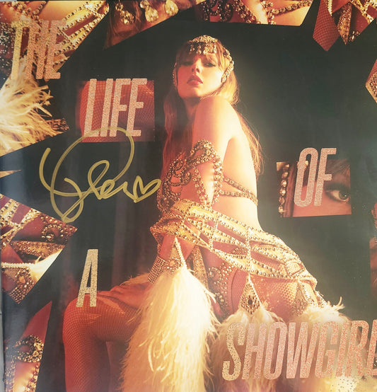 TAYLOR SWIFT Signed Album the life of a show girl special edition COA hologram
