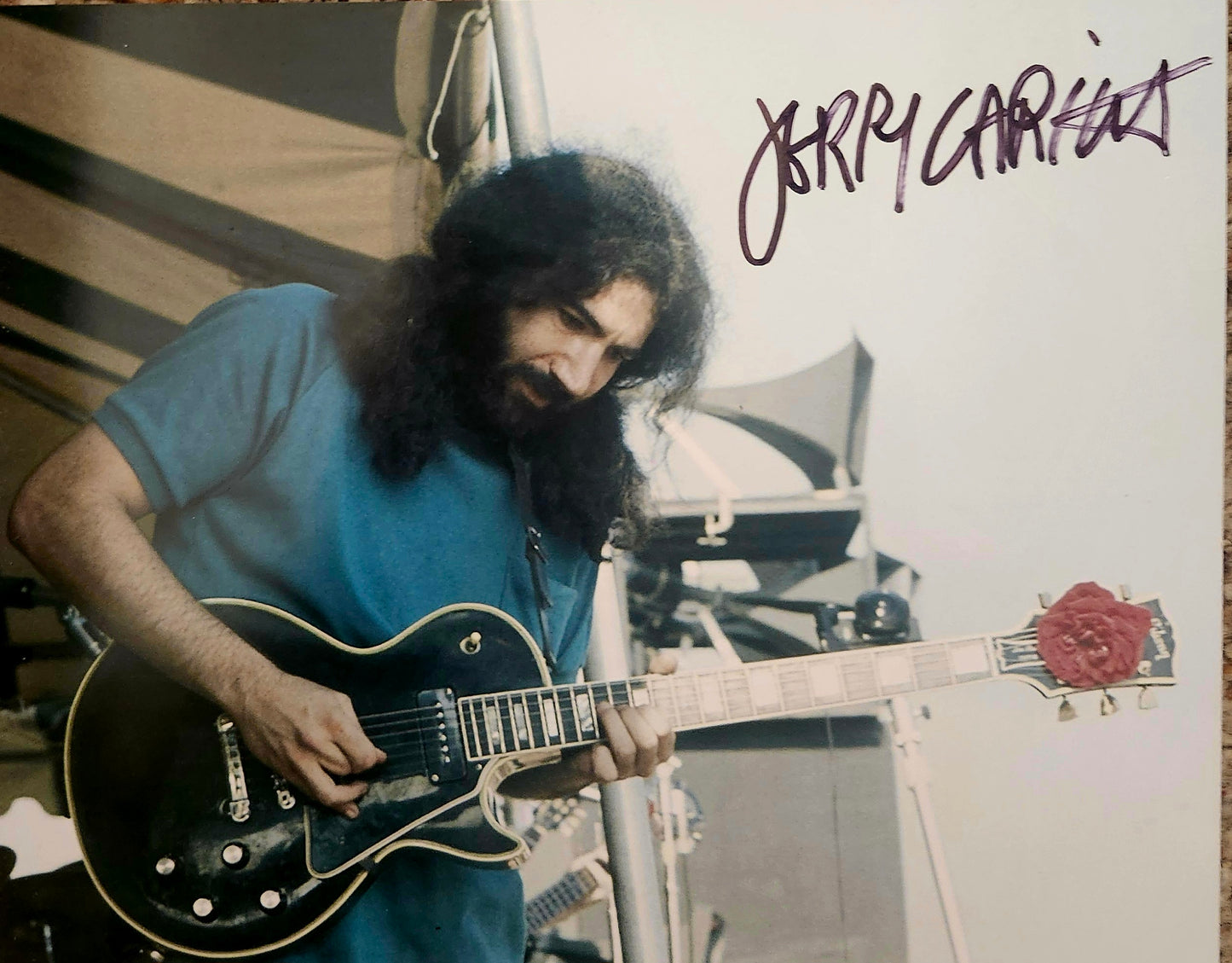 JERRY GARCIA signed autographed photo COA Hologram