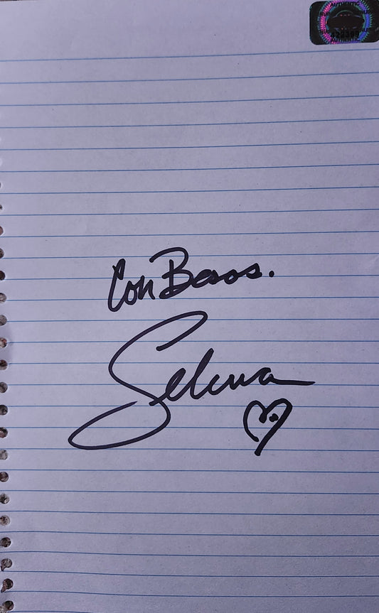 SELENA signed autographed Paper with photo COA Hologram