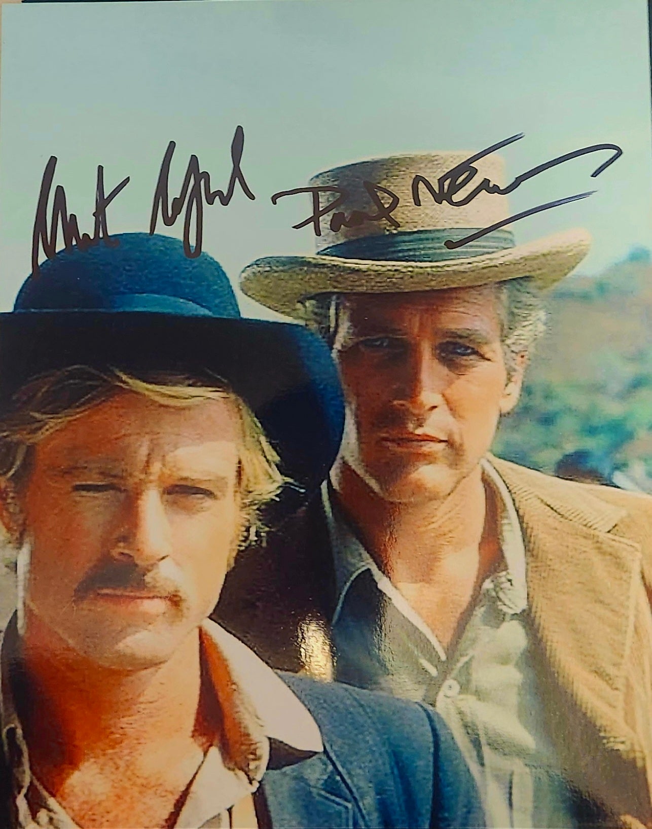 BUTCH CASSIDY AND THE SUNDANCE KID  signed autographed photo COA Hologram