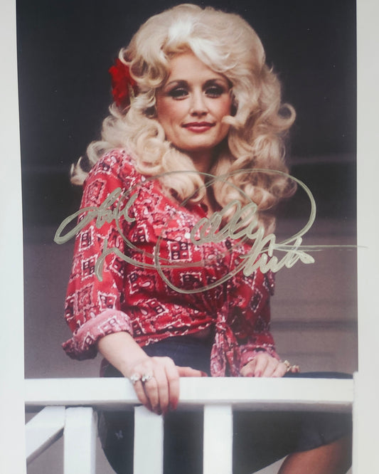 DOLLY PARTON Signed Photo COA Hologram