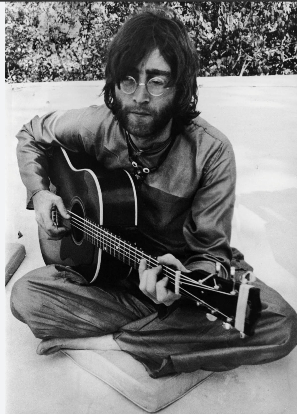 JOHN LENNON Signed Autographed Photo 77 COA Hologram