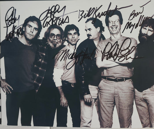 THE GRATEFUL DEAD BAND signed autographed photo COA Hologram