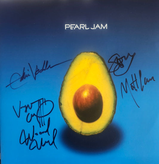 PEARL JAM signed autographed album avocado COA Hologram