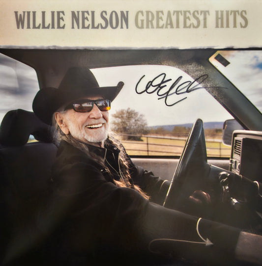 WILLIE NELSON signed autographed album COA Hologram