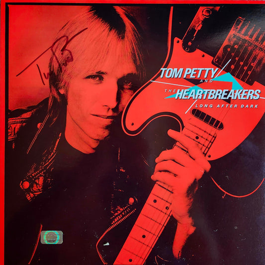TOM PETTY signed autographed album long after Dark COA Hologram