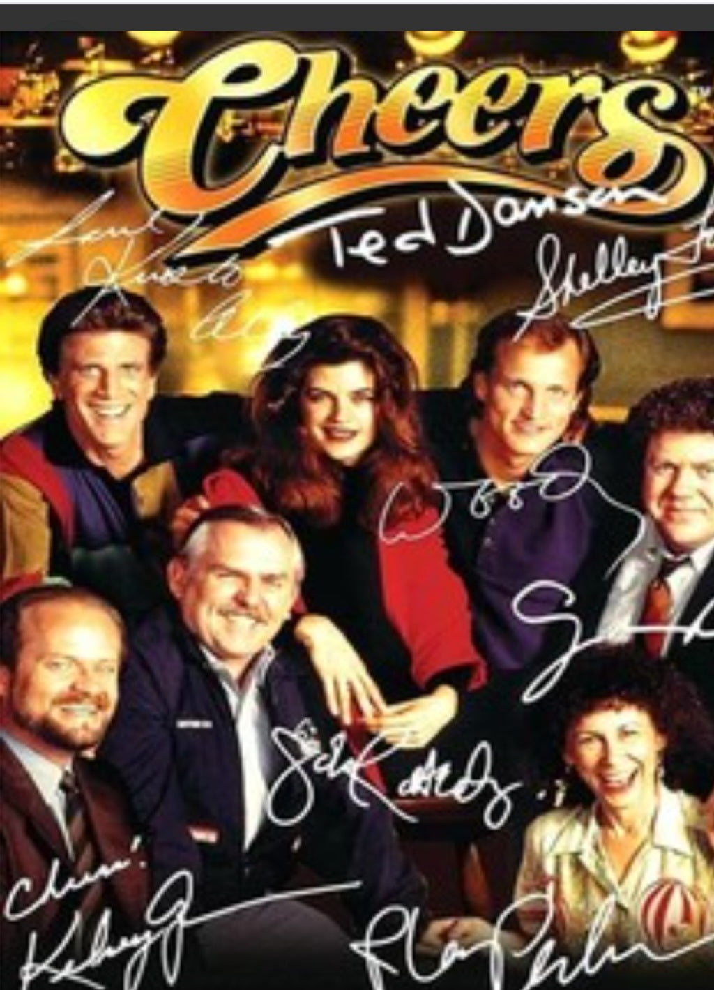 CHEERS CAST signed autographed photo COA Hologram