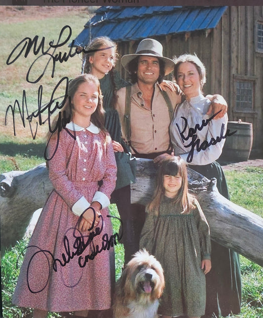 LITTLE HOUSE ON THE PRAIRIE cast signed autographed photo COA Hologram