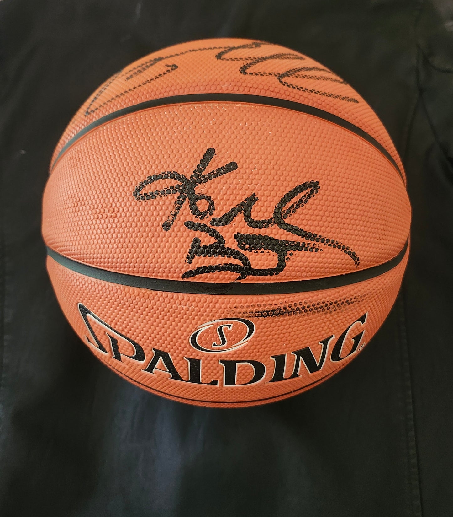 MICHAEL JORDAN KOBE BRYANT Signed Basketball COA Hologram