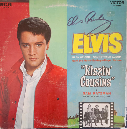 ELVIS PRESLEY Signed Autographed Album Kissin Cousins COA Hologram