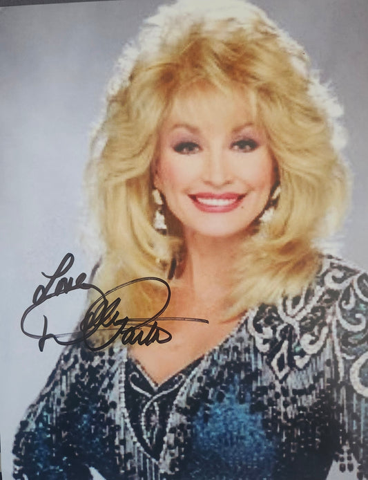 DOLLY PARTON Signed Photo COA Hologram
