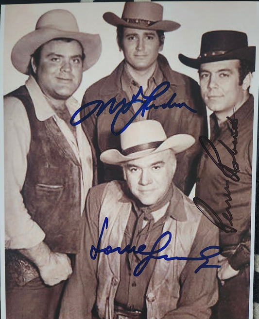 BONANZA CAST signed autographed photo COA Hologram