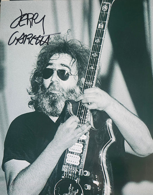 JERRY GARCIA Signed Autographed Photo lazy day COA Hologram