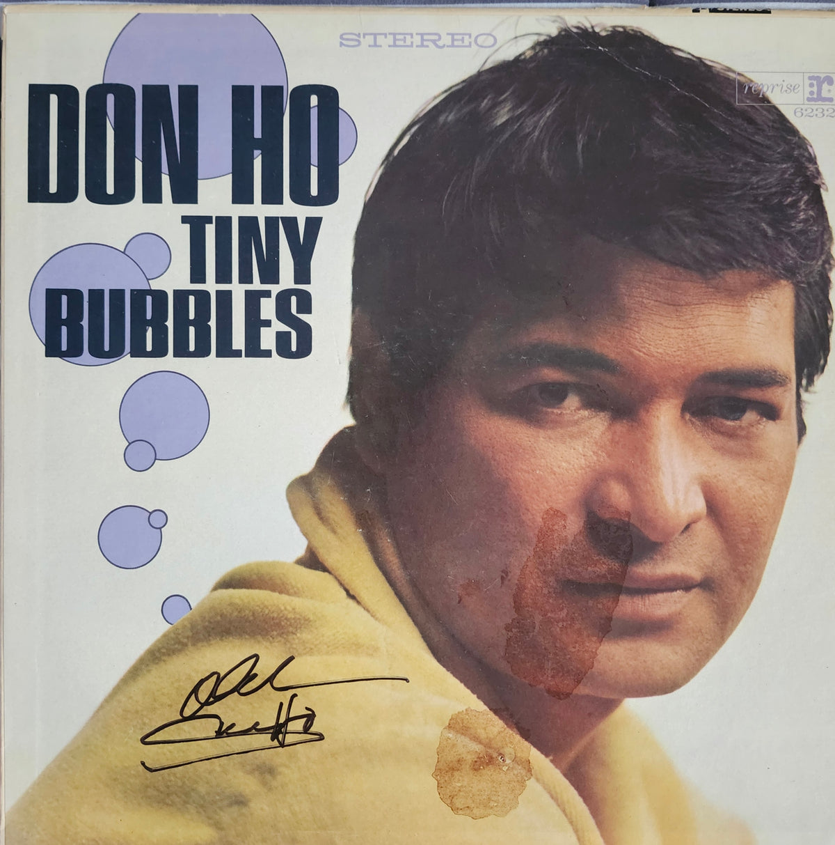 DON HO Signed Album COA Hologram