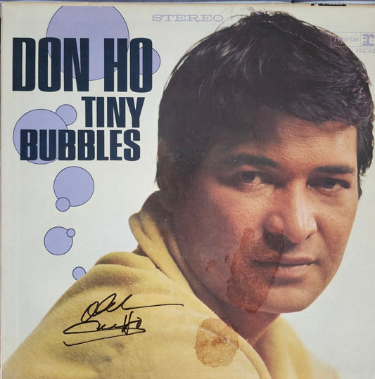 DON HO Signed Album COA Hologram