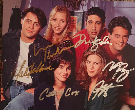 FRIENDS CAST signed autographed photo COA Hologram