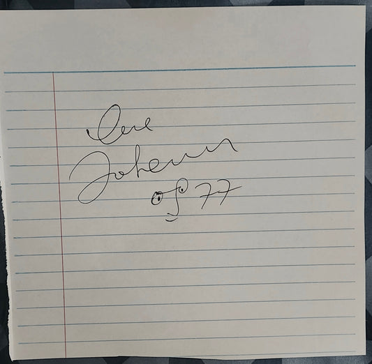 JOHN LENNON Signed Autographed Photo 77 COA Hologram