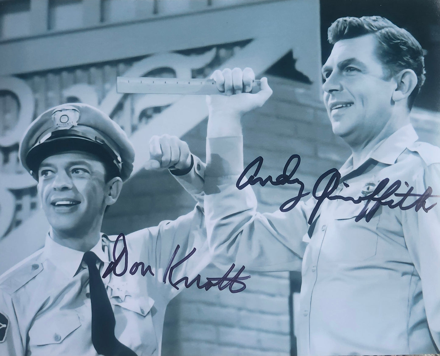 The Andy Griffith Show Cast Signed Photo COA Hologram