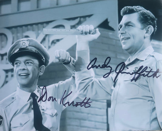 The Andy Griffith Show Cast Signed Photo COA Hologram